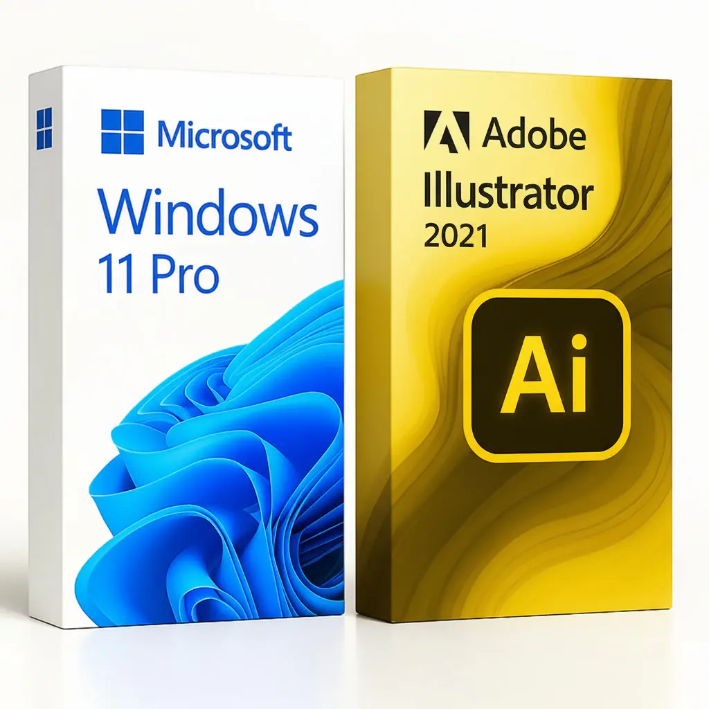 Windows 11 pro + Illustrator 2021 (para Windows)