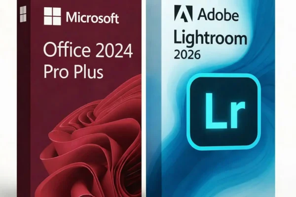 Office 2024 Pro Plus + Lightroom 2026 (Para Windows)