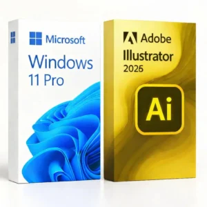 Windows 11 Pro + Illustrator 2026 (Para Windows)
