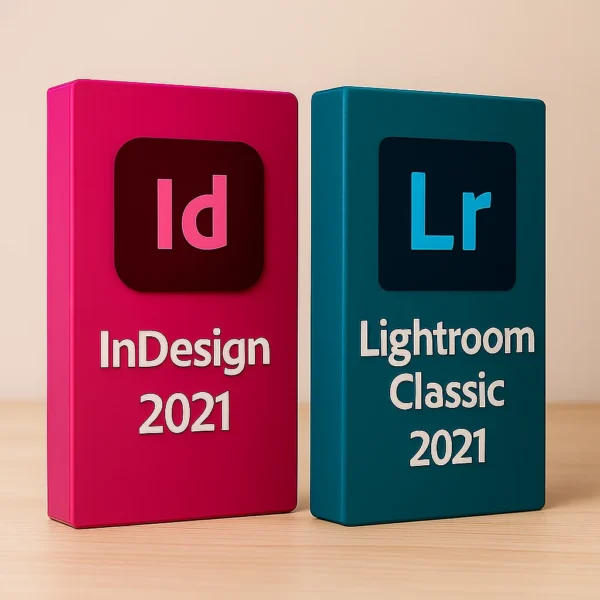 InDesign 2021 + Lightroom Classic 2021 (Para Windows)