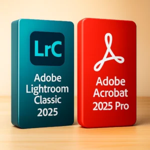 Lightroom Classic 2025 + Acrobat 2025 Pro (Para Windows)