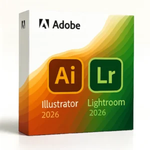 Illustrator 2026 + Lightroom 2026 (para windows)