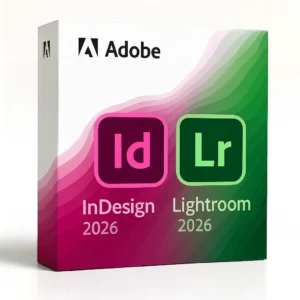 InDesign 2026 + Lightroom Classic 2026 (para windows)