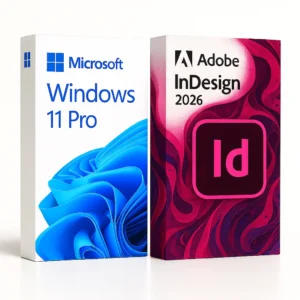 Windows 11 Pro + InDesign 2026 (para Windows)