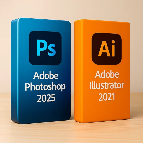Illustrator 2021 + Photoshop 2025 (Para Windows)