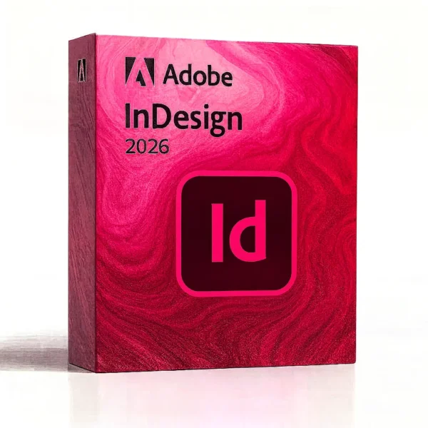 InDesign 2026 - ¡Licencia de por Vida!