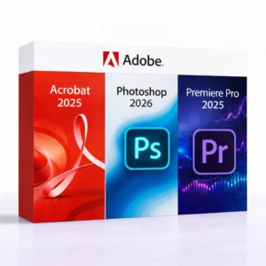 Acrobat 2025 + Photoshop 2026 + Premiere Pro 2025