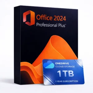 Office 2024 Professional Plus con 1 TB OneDrive durante 1 año