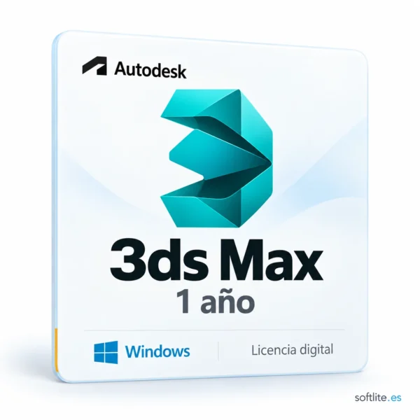 Autodesk 3ds MAX — 1 año Autodesk 3ds MAX — 1 año - producto digital