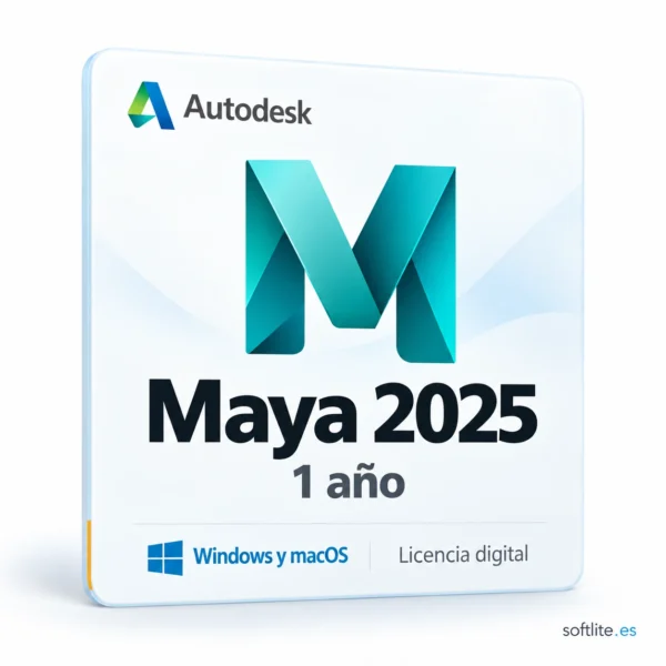 Autodesk Maya 2025 — 1 año - producto digital