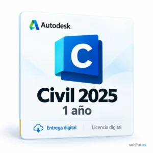 Autodesk Civil 2025 — 1 año - producto digital
