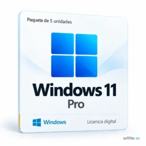 5X Windows 11 Pro - producto digital