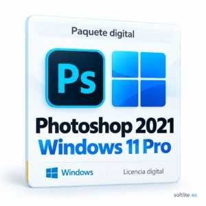 Windows 11 Pro + Photoshop 2021 | Windows - producto digital