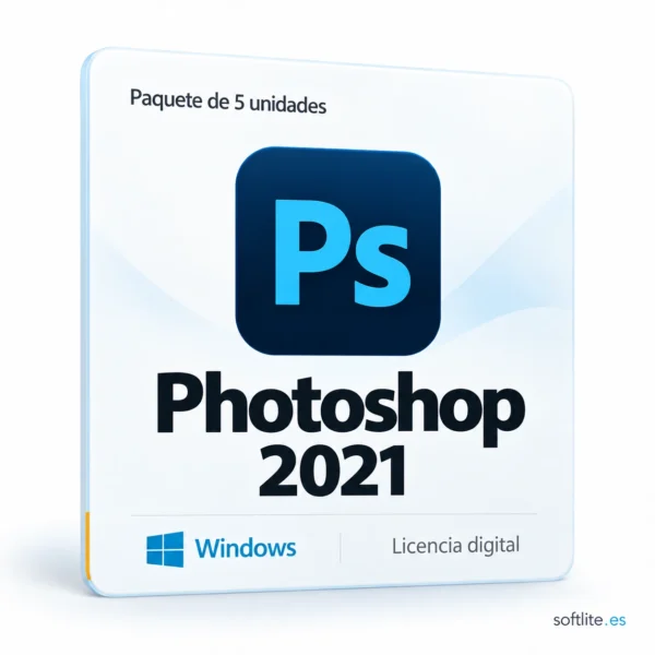 5 X Photoshop 2021 5 X Photoshop 2021 - producto digital