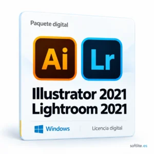 Illustrator 2021 + Lightroom 2021 (para Windows) - producto digital
