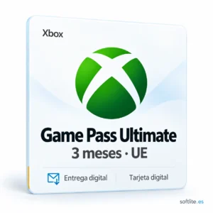 Xbox Game Pass Ultimate - Tarjeta de suscripción de 3 meses para la UE - producto digital