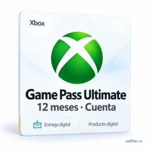 Xbox Game Pass Ultimate - Suscripción de 12 meses (cuenta) - producto digital