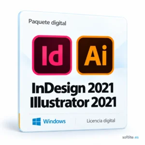 Indesign 2021 + Illustrator 2021 (Para Windows) - producto digital