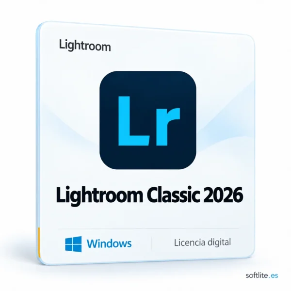 Lightroom Classic 2026 - ¡Licencia de por Vida! Lightroom Classic 2026 - ¡Licencia de por Vida! - producto digital